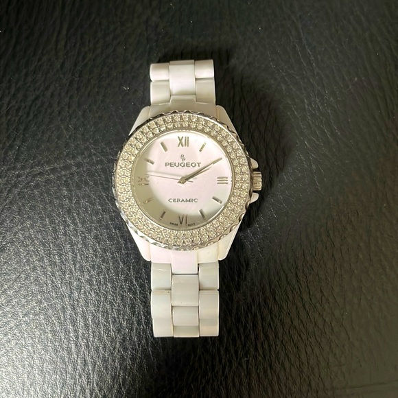 Gorgeous Peugeot Ceramic Wristwatch - Picture 1 of 6